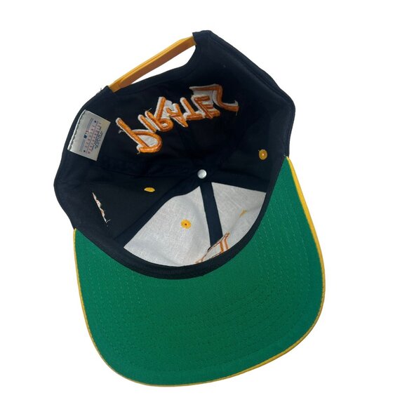 Pittsburgh Pirates Twins Enterprise All Over Logo Snapback Hat Cap MLB Retro 90s - Picture 8 of 10